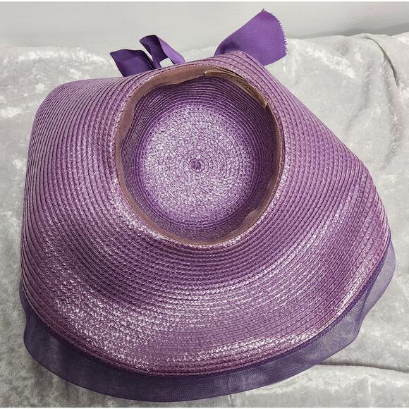 Chapeau Creations by Ruth Kropveld Purple Womens Couture Hat main image 9